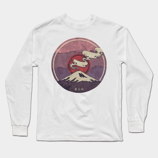 Fuji Long Sleeve T-Shirt by againstbound